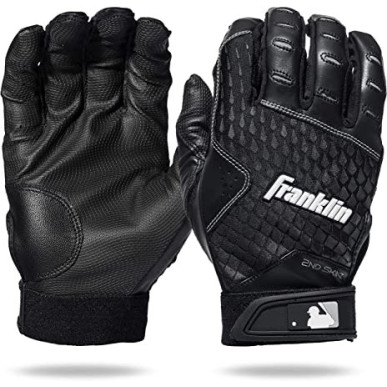 Men's Batting glove Franklin 2ND Skinz Black