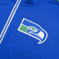 Chaqueta con cremallera NFL Seattle SeaHawks Nike Track Jacket Azul para hombre