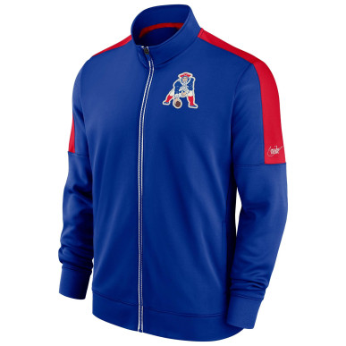 Men's Nike Track Jacket NFL New England Patriots Royal