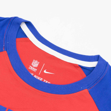 Men's Nike Longsleeve Shirt Raglan NFL New England Patriots Red