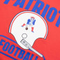 T-shirt Manches longues NFL New England Patriots Nike LS Raglan Rouge pour homme