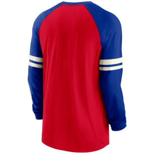 Men's Nike Longsleeve Shirt Raglan NFL New England Patriots Red