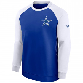 Sweat NFL Dallas Cowboys Nike Dri-Fit Raglan bleu