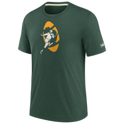 T-shirt NFL Greenbay Packers Nike Impact Tri-Blend Verde para hombre