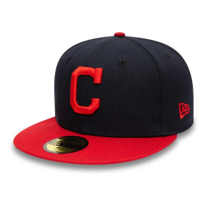 New Era Authentic Performance MLB Cleveland Indians 59fifty hat navy