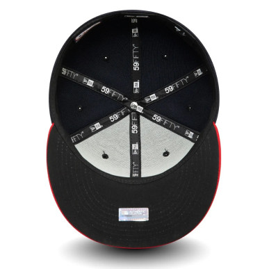 Casquette MLB Cleveland Indians New Era Authentic Performance 59Fifty - Bleu Marine