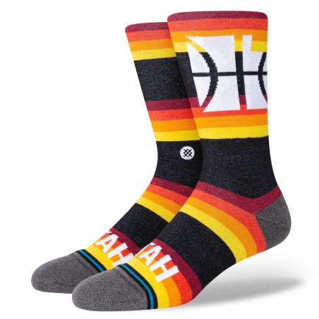 Calcetin NBA Utah Jazz Stance City Edition 20 Negro