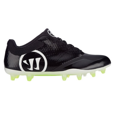 Zapatos de futbol americano Warrior Burn 9 Low Negro