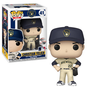 Funko Pop MLB Christian Yelich Milwaukee Brewers