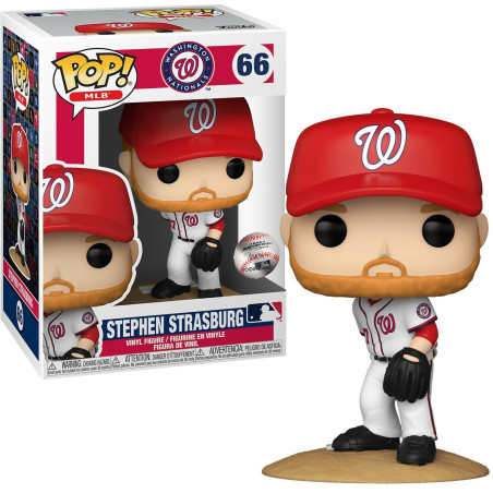 Figurilla Funko Pop MLB Stephen Strasburg Washington Nationals