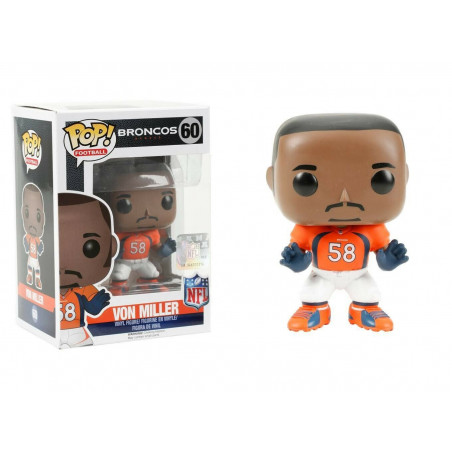 Figurilla Funko Pop NFL Von Miller Denver Broncos