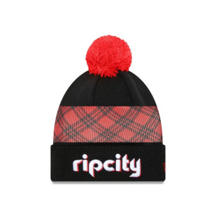 New Era City Edition 2021 Knit NBA Portland Trail blazers Black