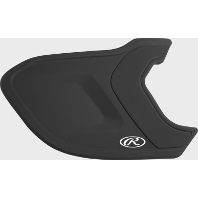 Protection joue pour casque de Baseball Rawlings Noir