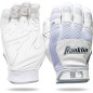 Guantes de Batting Franklin Shok Sorb X Blanco