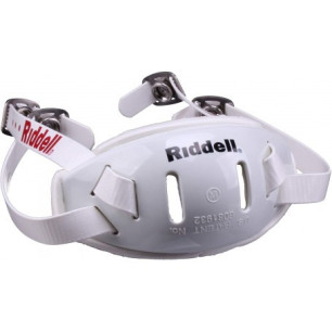 Barra de barbilla Riddell Speedflex Hard Cup Chinstrap Blanco