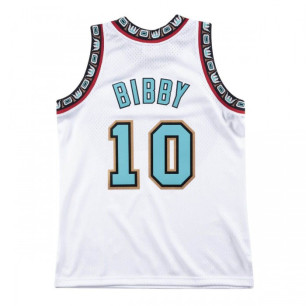 Mitchell & ness NBA Hardwood classic Jersey Mike Bibby Vancouver Grizzlies 1998-99 White