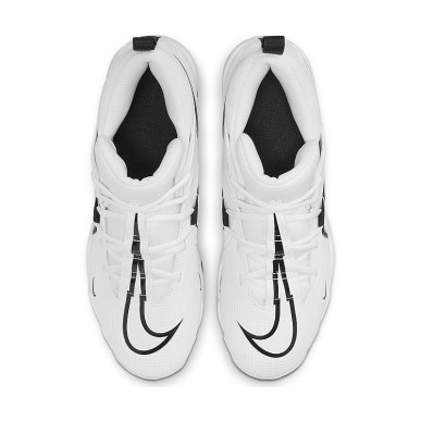 Crampones de fútbol americano Nike Alpha Menace Shark 3 Mid Blanco