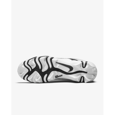 Crampons de Football Americain moulés Nike Alpha Menace Shark 3 Mid Blanc