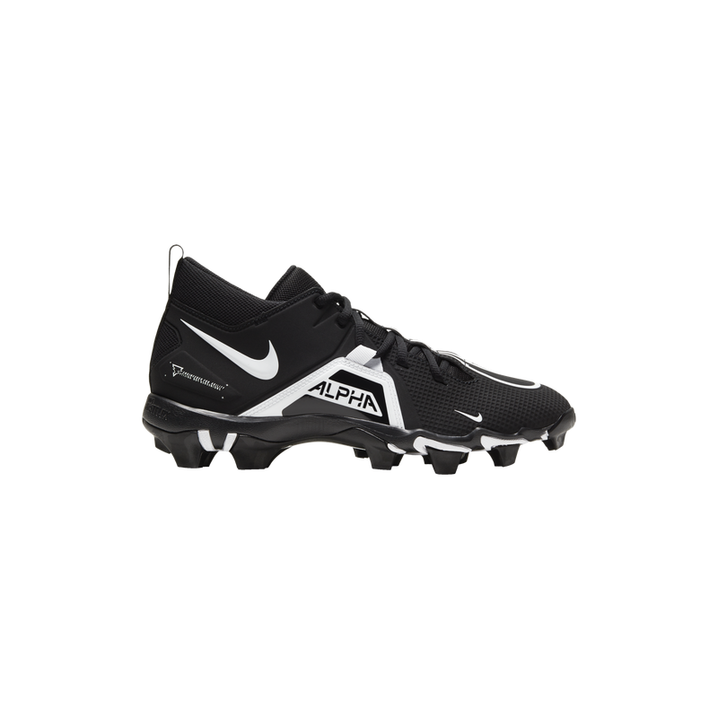 Men's Football Cleats Nike Alpha Menace Shark 3 Mid Black