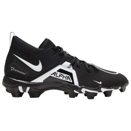 Crampones de fútbol americano Nike Alpha Menace Shark 3 Mid Negro