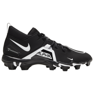Crampones de fútbol americano Nike Alpha Menace Shark 3 Mid Negro