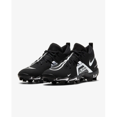Crampons de Football Americain moulés Nike Alpha Menace Shark 3 Mid Noir