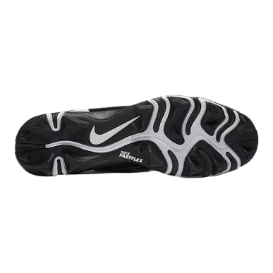Crampones de fútbol americano Nike Alpha Menace Shark 3 Mid Negro