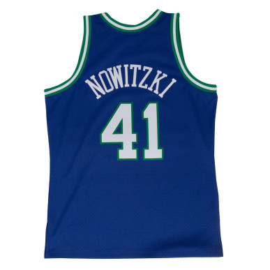 Mitchell & ness Hardwood Classic swingman NBA Dirk Nowitzki Dallas Mavericks 1998-99 Blue