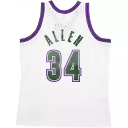 Maillot NBA Ray Allen Millwaukee Bucks 1996-97 Mitchell & ness Hardwood Classic blanc