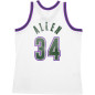 Mitchell & ness Hardwood Classic NBA Jersey Ray Allen Millwaukee Bucks 1996-97 white