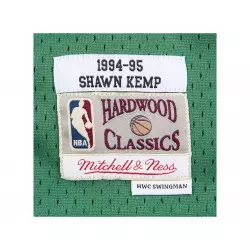 Maillot NBA Shawn kemp Seattle Supersonics 1994-95 Mitchell & ness Hardwood Classic Swingman vert