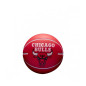Mini Balle Rebondissante Wilson Chicago Bulls rouge