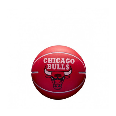 Mini Balle Rebondissante Wilson Chicago Bulls rouge