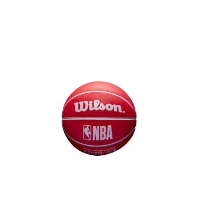 Mini Balle Rebondissante Wilson Chicago Bulls rouge