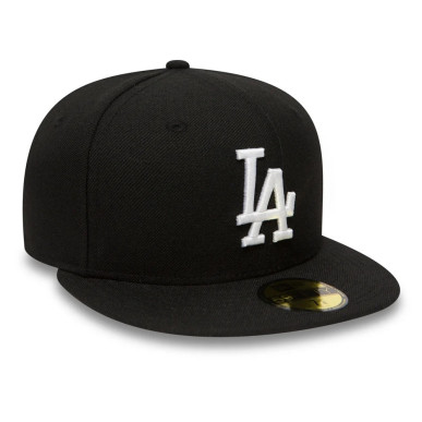 Casquette MLB Los Angeles Dodgers New Era Basic 59fifty Noir