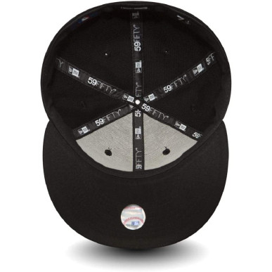 New Era MLB Basic 59fifty Hat MLB Atlanta Braves Black