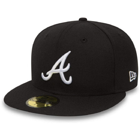 Casquette MLB Atlanta Braves New Era Basic 59fifty Noir
