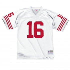 Camiseta NFL Joe Montana San Francisco 49ers 1990 Mitchell & Ness Legacy Retro White para hombre