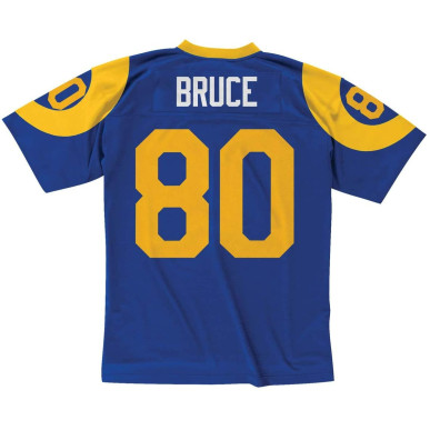 Men's Mitchell & Ness Legacy Jersey NFL Isaac Bruce St. Louis Rams 1999 Blue