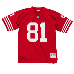 Men's Mitchell & Ness Legacy Jersey NFL Terrell Owens San Francisco 49ers 2002 red