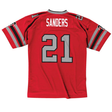 Men's Mitchell & Ness Legacy Jersey NFL Deion Sanders Atlanta Falcons 1989 Red