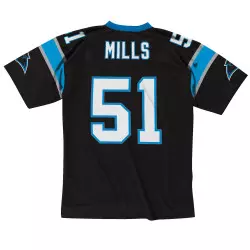 Camiseta NFL Sam Mills Carolina Panthers 1996 Mitchell & Ness Legacy Negro para hombre
