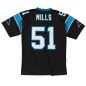 Men's Mitchell & Ness Legacy Jersey NFL Sam Mills Carolina Panthers 1996 Black