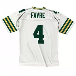 Camiseta NFL Mitchell & Ness Legacy Brett Favre Greenbay Packers 1996 banco para hombre