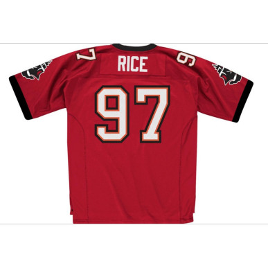 Men's Mitchell & Ness Legacy Jersey NFL Simeon Rice Tampa Bay Buccaneers 2002 red