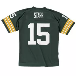 Camiseta NFL Mitchell & Ness Legacy Bart Starr Greenbay Packers 1969 verde para hombre