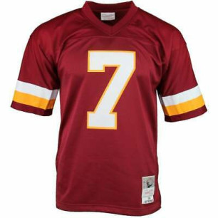 Men's Mitchell & Ness Legacy Jersey NFL Joe Theismann Washington Redskins 1982 red