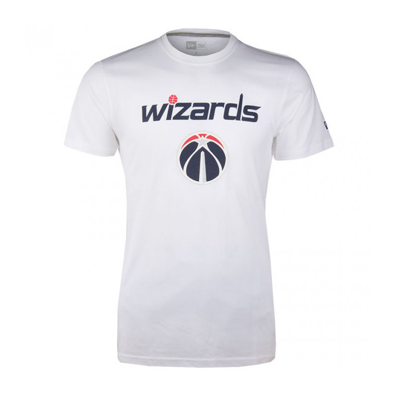 T-Shirt NBA Washington Wizards NewEra Blanc pour Hommes