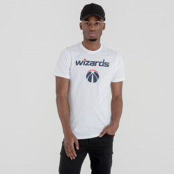 T-Shirt NBA Washington Wizards NewEra Blanc pour Hommes