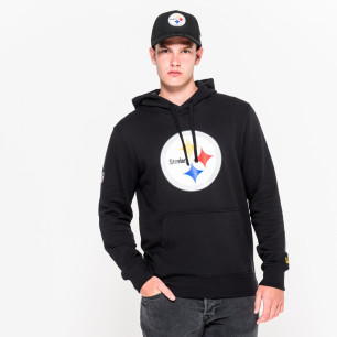 New Era Team logo Hoody NFL Pittsburgh Steelers black